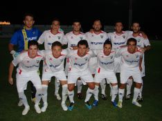 Once inicial con el que formó el conjunto blanco. // Miguel Ángel Mamely