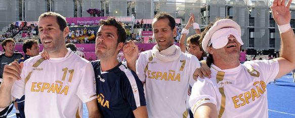 Marcelo Rosado, un orgullo para Ronda, Consiguió el sábado la medalla de bronce en Fútbol 5 para ciegos en los Juegos Paralímpicos de Londrés, 10 Sep 2012 - 21:40