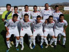 Once inicial que alineó el técnico Alessandro Pierini. // Miguel Ángel Mamely