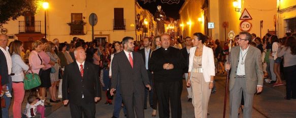 La duración del desfile fue más breve de lo habitual por la ausencia de la banda de música. // CharryTV