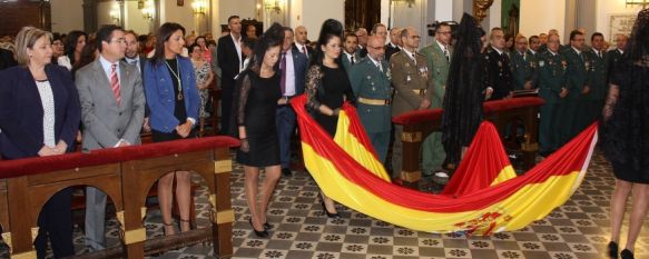 La Guardia Civil celebra el día de la Virgen del Pilar, Numerosas personas se concentraron en la parroquia de Santa Cecilia en el Día de la Hispanidad, 15 Oct 2012 - 10:16