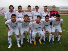 Once inicial que alineó el técnico Alessandro Pierini. // Miguel Ángel Mamely