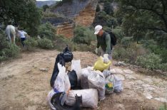 Las últimas precipitaciones han ocasionado la acumulación de una gran cantidad de basura. // Vanessa Melgar