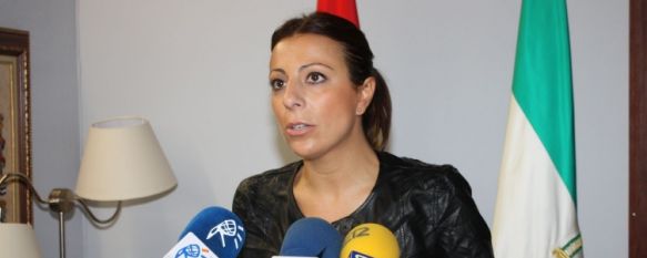 La alcaldesa de Ronda, María de la Paz Fernández. // CharryTV