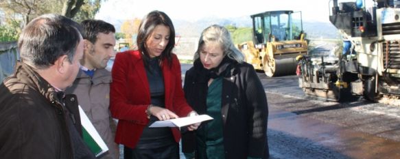 Comienzan en La Dehesa los trabajos de asfaltado de trece calles de la ciudad , El proyecto cuenta con una inversión de 261.000 euros procedentes de los Planes Provinciales de la Diputación de Málaga, 18 Dec 2012 - 16:10