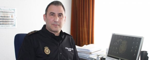 Francisco Núñez, Inspector Jefe del Cuerpo Nacional de Policía en Ronda. // CharryTV