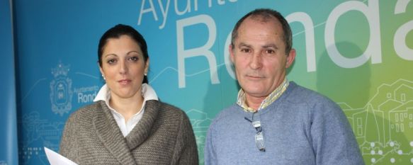 María del Carmen Martínez, vicepresidenta de SOMUCSA, y Carlos Ruiz, gerente de la sociedad municipal. // CharryTV