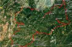 El recorrido cuenta con 95 kilómetros de distancia. // CharryTV