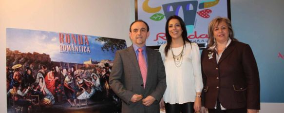 Las responsables municipales han estado acompañadas por el Consejero de Turismo de la Junta de Andalucía, Rafael Rodríguez. // CharryTV