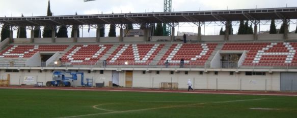 La Nueva Ciudad Deportiva será inaugurada el 16 de enero, En el partido correspondiente a la 21ª jornada del Grupo IX de la Tercera División entre el C.D. Ronda y la A.D. Adra. , 24 Dec 2010 - 12:13