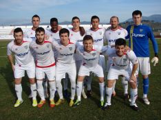 Once inicial con el que formó el conjunto blanco. // Miguel Ángel Mamely