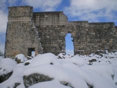 Instantánea de esta mañana en las ruinas de Acinipo. // Ani González