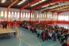 El acto se ha llevado a cabo en las instalaciones del polideportivo de El Fuerte. // CharryTV