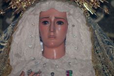Detalle del rostro de María Santísima Consuelo de las Tristezas.  // CharryTV