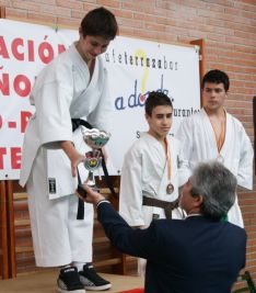 Amanda Bravo y Manuel Gutiérrez se proclamaron campeones de España en Karate Wado. // C.D. Bushido