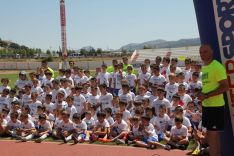 Imagen de grupo, minutos antes de la entrega de trofeos. // CharryTV