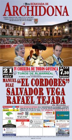 Cartel de la IV Corrida Goyesca de Archidona. // CharryTV