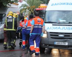 Las tres ocupantes de uno de los vehículos fueron trasladadas al hospital comarcal. // CharryTV