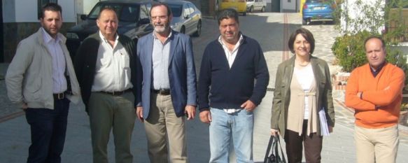 El Diputado Provincial Cristóbal Guerrero, con los alcaldes de Alpandeire, Faraján, Júzcar, Cartajima y Pujerra. // CharryTV El Diputado Provincial Cristóbal Guerrero, con los alcaldes de Alpandeire, Faraján, Júzcar, Cartajima y Pujerra. // CharryTV