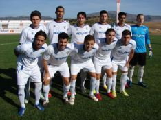 Once inicial con el que formó el equipo de Alfonso López Simarro. // Miguel Ángel Mamely