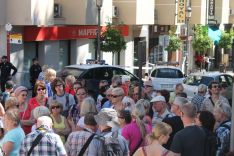 El fallecido llegó a España hace tres días y se encontraba hoy de visita turística en Ronda. // CharryTV