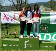 Belén Rojas consiguió proclamarse campeona de Andalucía en su categoría.  // O-Ronda
