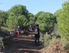 Más de veinte voluntarios de distintas redes medioambientales participaron en los trabajos. // CharryTV