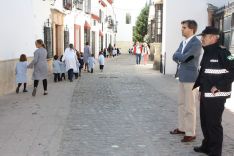 Los alumnos se han desplazado hasta la plaza del Campillo. // CharryTV