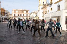 El flashmob se ha preparado durante semanas. // CharryTV