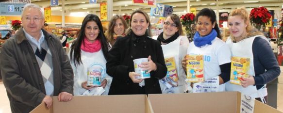 Bancosol solicita a los rondeños que colaboren en la Gran Recogida de Alimentos, La campaña culminará mañana y se está llevando a cabo en supermercados  de las cadenas Mercadona, Día, Supersol, Aldi y Maskom, 29 Nov 2013 - 19:45