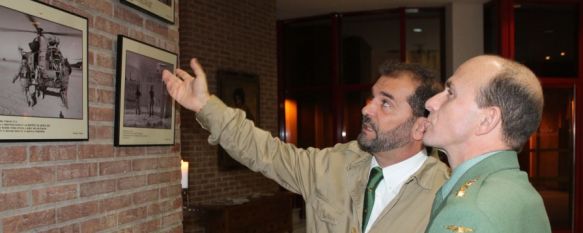 Miguel Temprano expone en Ronda la colección fotográfica “Mis Vivencias en La Legión”, La muestra está compuesta por 42 fotografías realizadas por el periodista en misiones internacionales en El Líbano, Afganistán y Mali, 19 Dec 2013 - 19:40