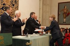 Jorge Fernández, ganador del III Concurso Eustory de historia para jóvenes. // RMR