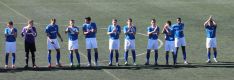 Once inicial del C.D. Ronda, en el que destacó el debut del central Chechu. // CharryTV