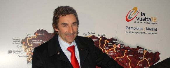 El legendario exciclista y actual Director Técnico de La Vuelta, Fernando Escartín.  // Unipublic