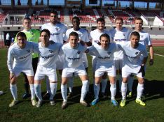 Once inicial del C.D. Ronda en el partido de ayer.  // Miguel Ángel Mamely