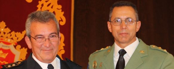 La Policía Nacional celebró ayer el día de sus patronos los Santos Ángeles Custodios, El jefe de la Comisaría de Ronda, Francisco José Núñez Bouzas, hace balance de la delincuencia en los últimos nueve meses, 04 Oct 2011 - 15:56