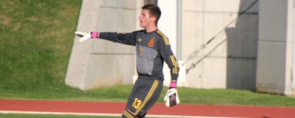 Harillo, en uno de sus encuentros con la Selección Española.  // CharryTV