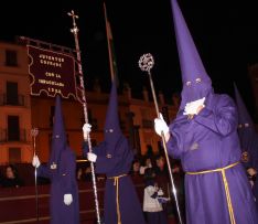 Llegada de la Hermandad de Padre Jesús a la Carrera Oficial. // CharryTV