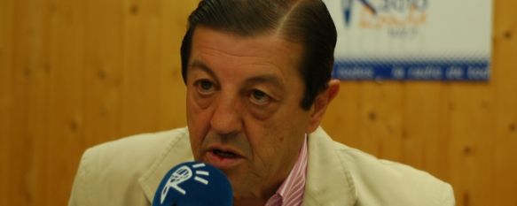 Juan Fraile, en una entrevista concedida hoy a Radio Ronda.  // Pedro Chito