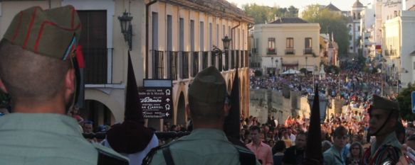 Aspecto que presentaba la zona centro el Jueves Santo. // CharryTV