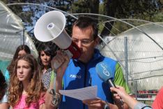 Se ha dado lectura a un manifiesto conjunto en todos los centros educativos de la ciudad. // CharryTV