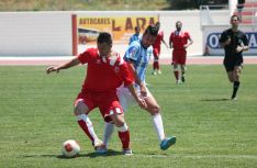 Antoñito, que marcó en los dos partidos, fue determinante en la victoria del conjunto hispalense. // CharryTV