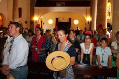 Los rondeños han visitado a la Virgen de la Estrella, Patrona de Coria. // CharryTV