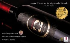 El vino cuenta con una medalla al mejor Cabernet Sauvignon del mundo, obtenida en París. // CharryTV