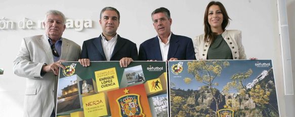 Presentan el partido que enfrentará a España y Alemania Sub-17 en Ronda, El precio de las localidades es de 5 euros y los menores de 16 años podrán entrar gratis acompañados de un adulto, 24 Sep 2014 - 16:16