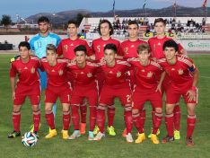 Once inicial de la Selección Sub-17. // CharryTV