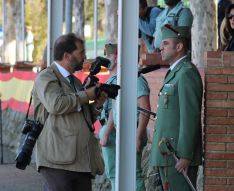 El fotoperiodista Miguel Temprano ha sido invitado al acto. // CharryTV