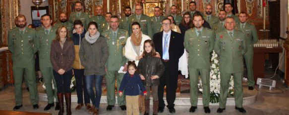 Los legionarios destinados a Irak se despiden de Ronda con una ofrenda a la Virgen de la Paz, El coronel Julio Salom mostró su deseo de volver al Santuario una vez que finalice la misión y afirmó que desarrollarán su labor de la mejor forma posible, 03 Feb 2015 - 13:41