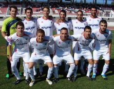 Once inicial del C.D. Ronda en la mañana de hoy. // Miguel Ángel Navarro Mamely