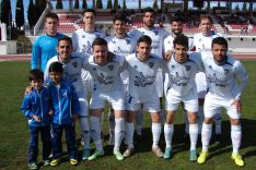 Once inicial del CD Ronda, en el que destacó el debut de Alfonso.  // CharryTV